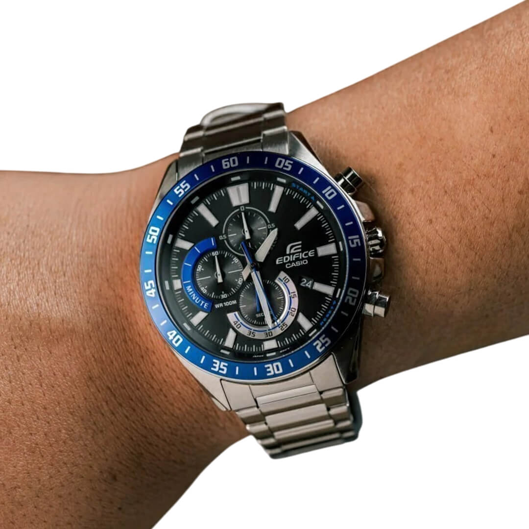 RELOJ EDIFICE EFV-620D-1A2V HOMBRE ACERO NEGRO - 3