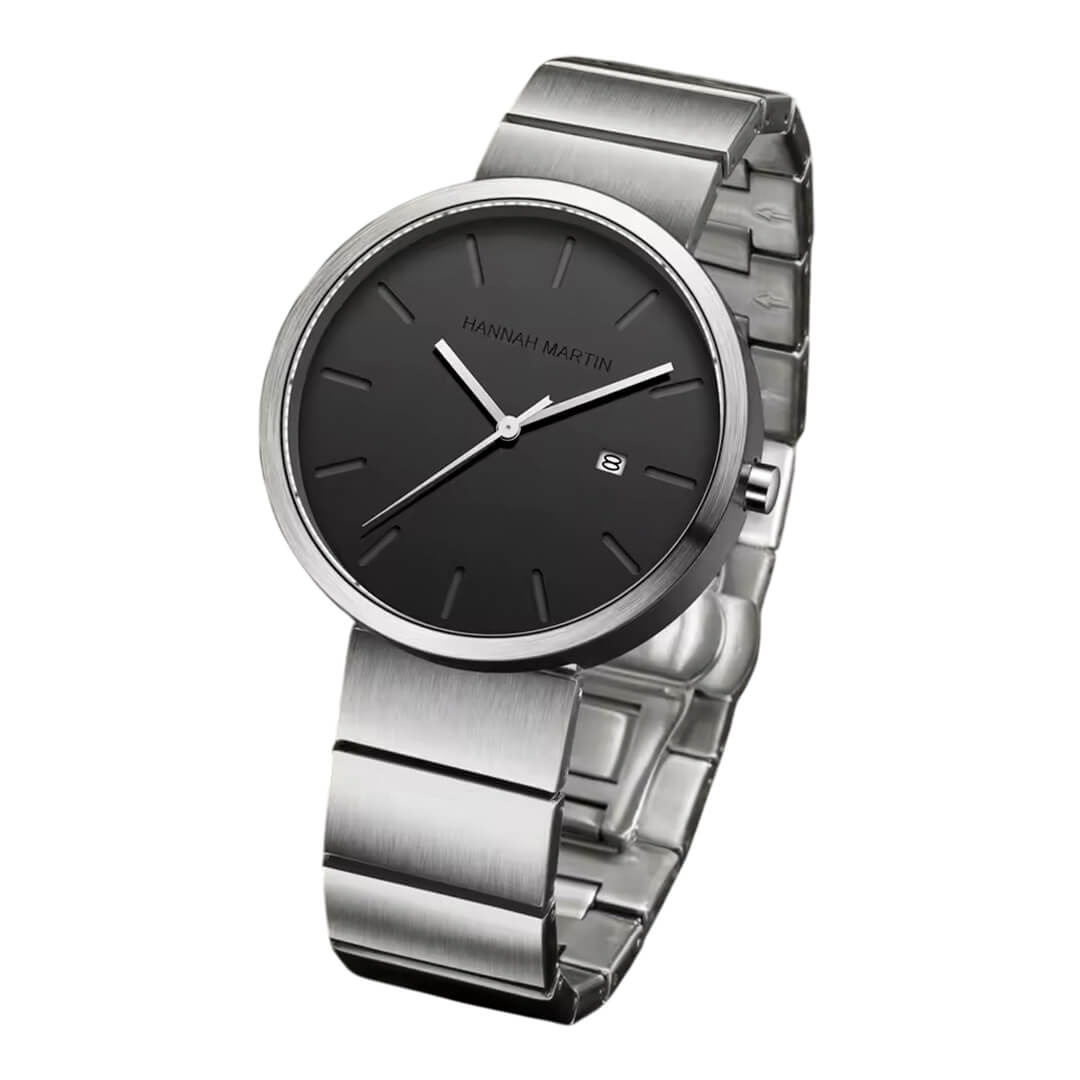 RELOJ HANNAH MARTIN HAN-42 HOMBRE ACERO PLATEADO - 2
