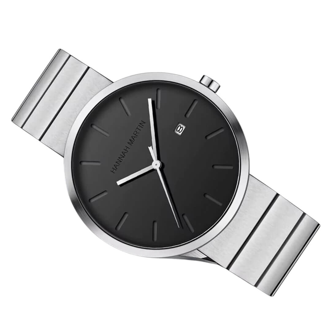 RELOJ HANNAH MARTIN HAN-42 HOMBRE ACERO PLATEADO - 3