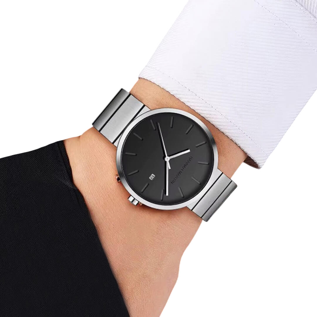 RELOJ HANNAH MARTIN HAN-42 HOMBRE ACERO PLATEADO - 4