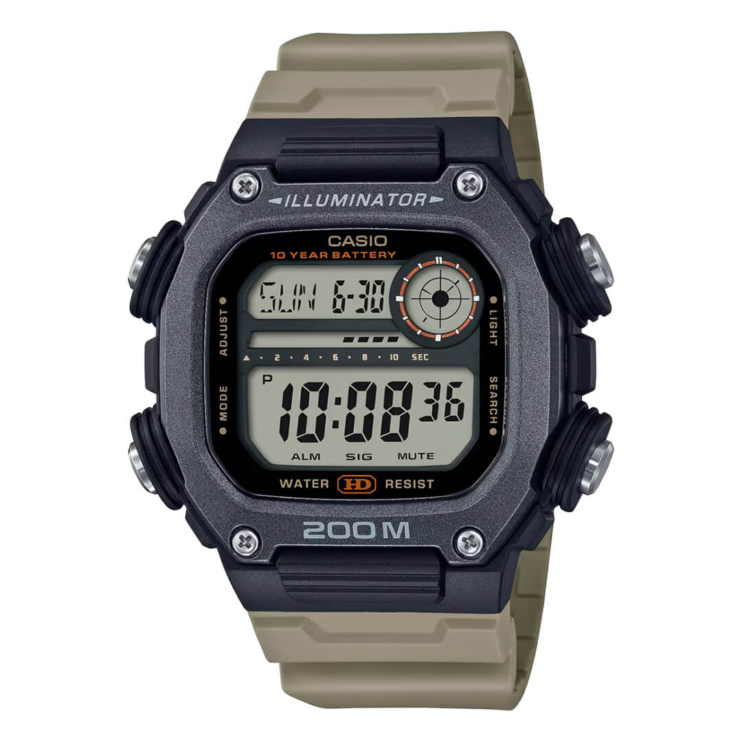 RELOJ CASIO DW-291HX-5AV HOMBRE RESINA VERDE - 1