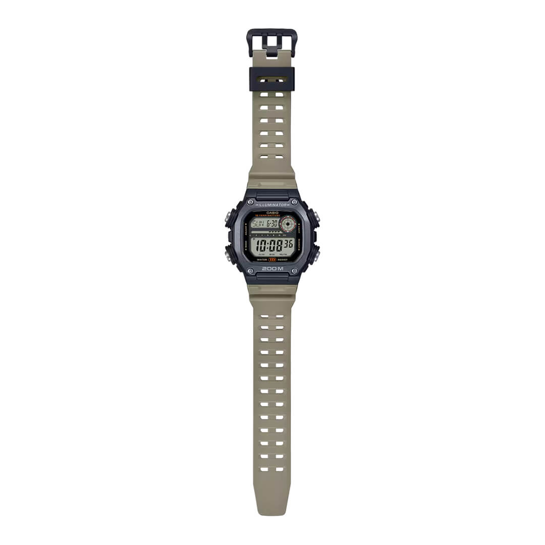 RELOJ CASIO DW-291HX-5AV HOMBRE RESINA VERDE - 4
