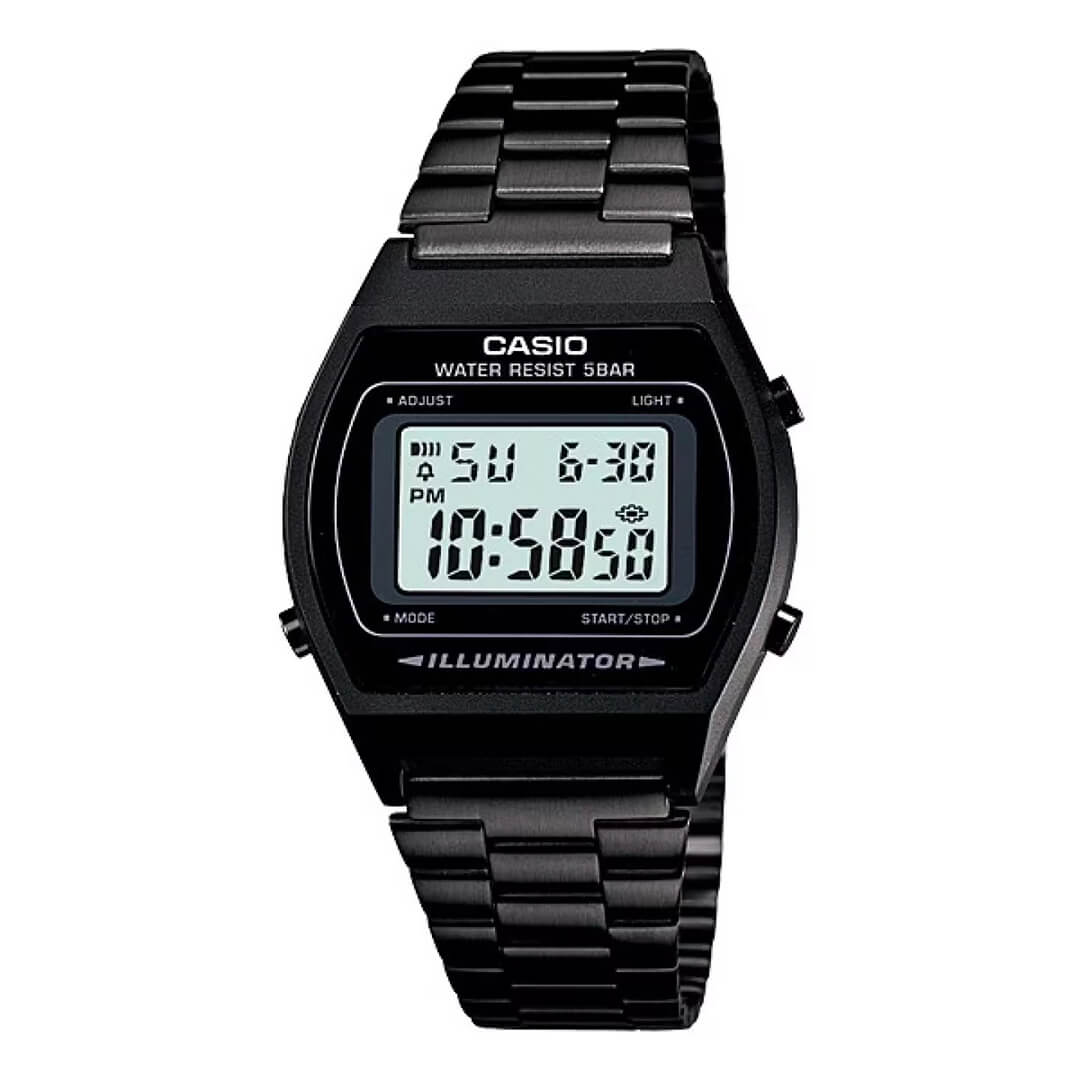 RELOJ CASIO B640WB-1AD HOMBRE ACERO NEGRO - 1