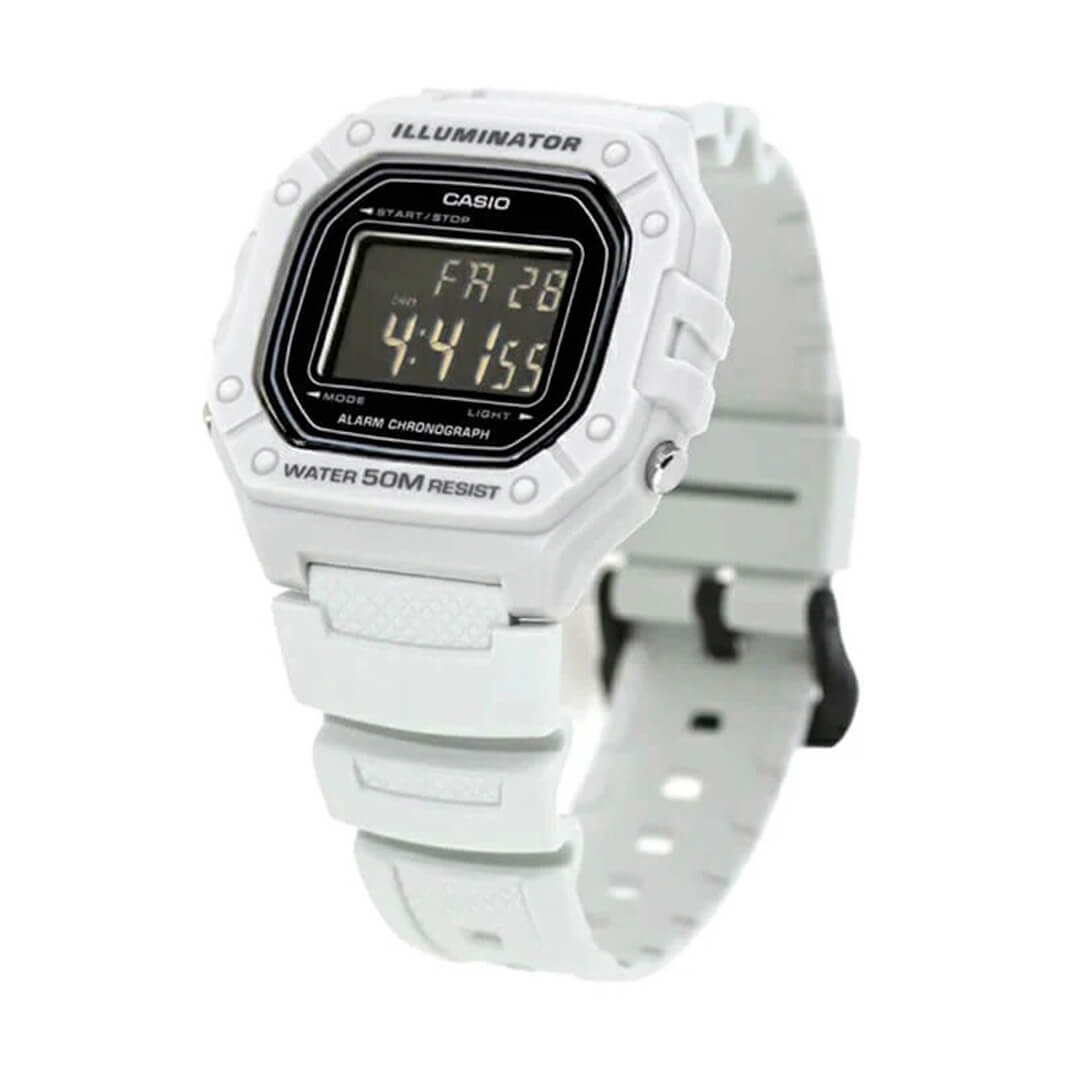 RELOJ CASIO W-218H-8BV HOMBRE RESINA GRIS - 2