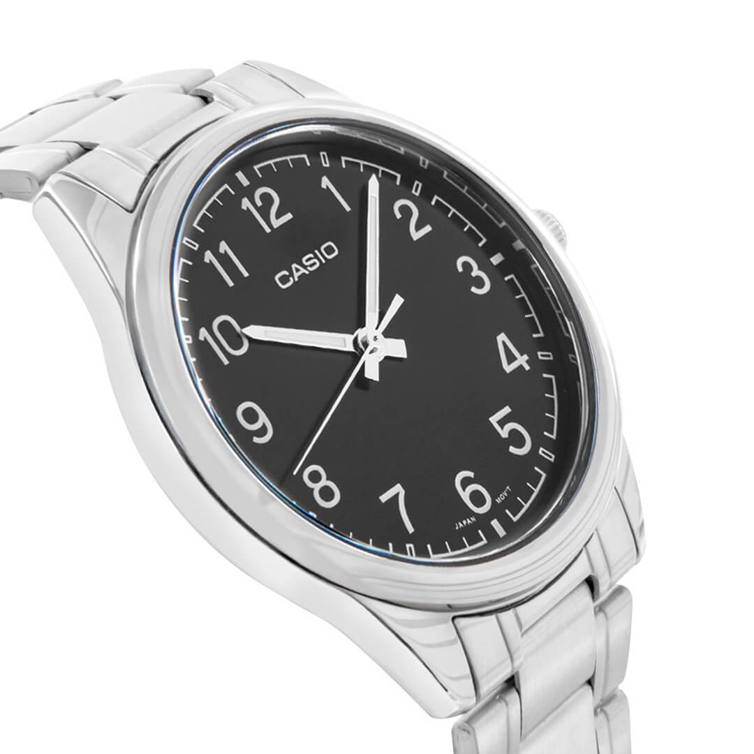 RELOJ CASIO MTP-V005D-1B4 HOMBRE ACERO PLATEADO - 4