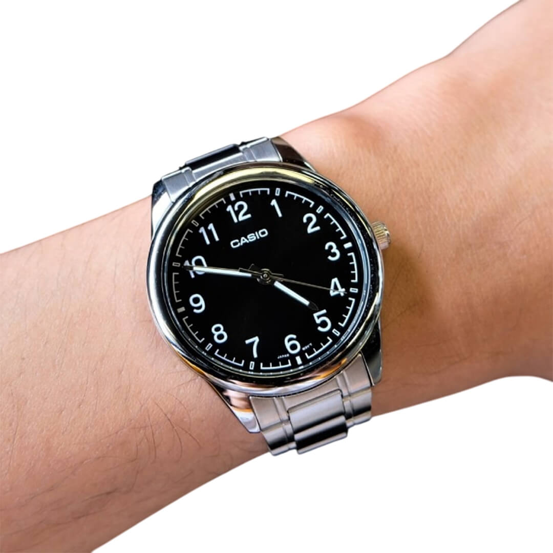 RELOJ CASIO MTP-V005D-1B4 HOMBRE ACERO PLATEADO - 5