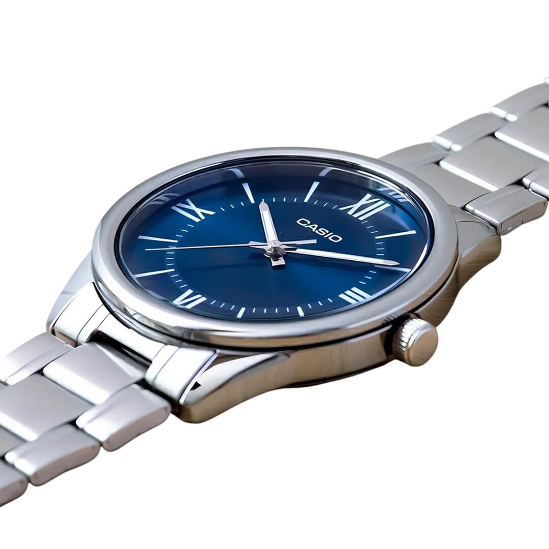 RELOJ CASIO MTP-V005D-2B5 HOMBRE ACERO PLATEADO - 2