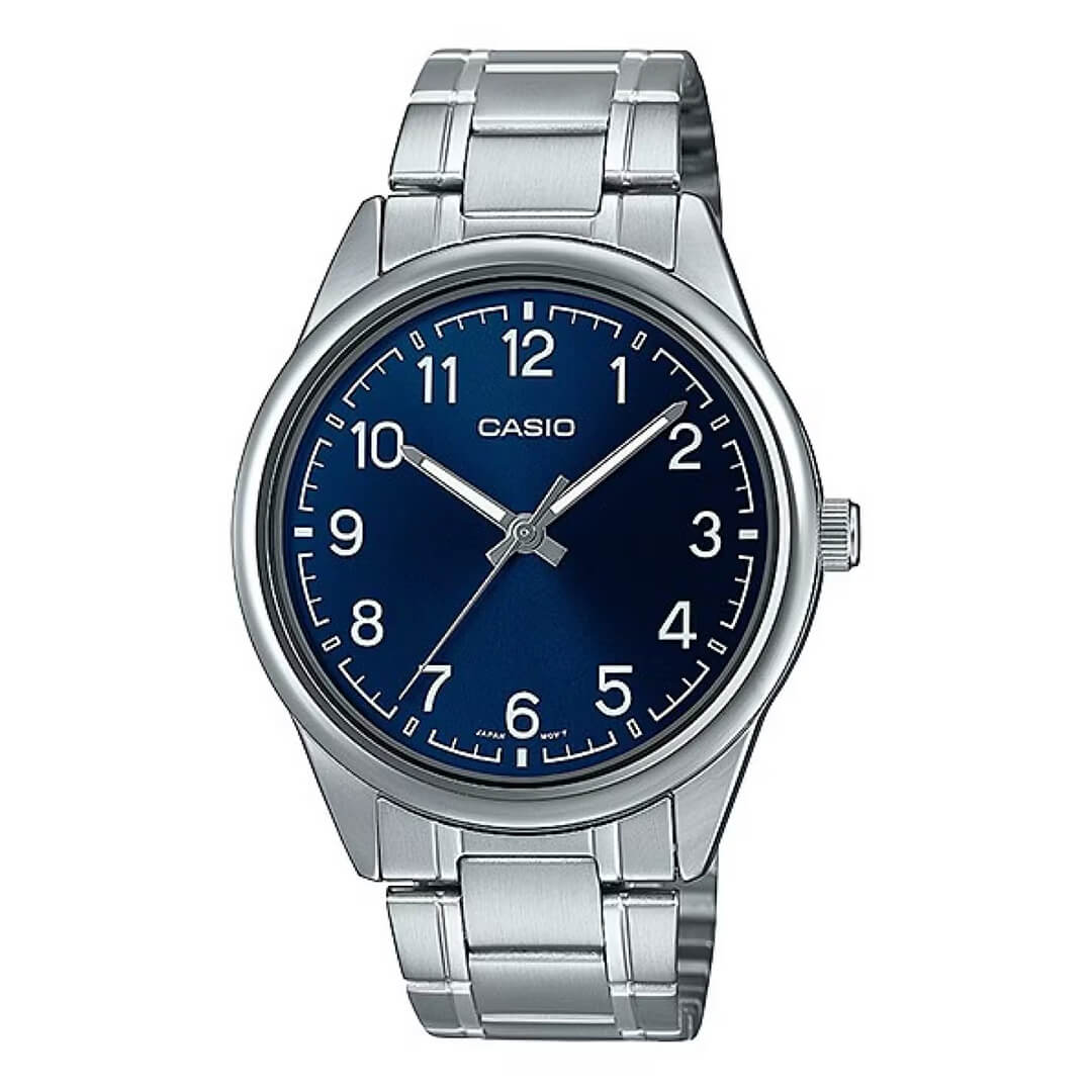 RELOJ CASIO MTP-V005D-2B4 HOMBRE ACERO PLATEADO - 1