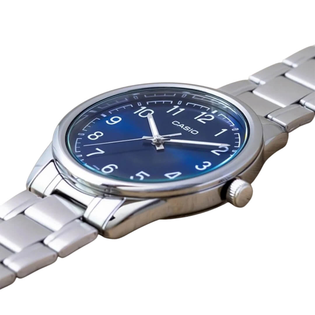 RELOJ CASIO MTP-V005D-2B4 HOMBRE ACERO PLATEADO - 2