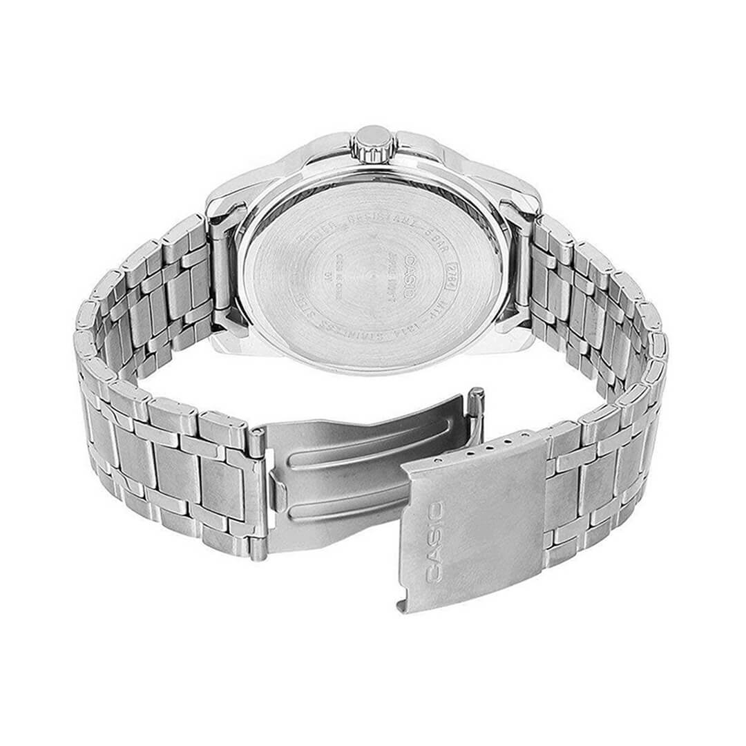 RELOJ CASIO MTP-1314D-1A HOMBRE ACERO PLATEADO - 5