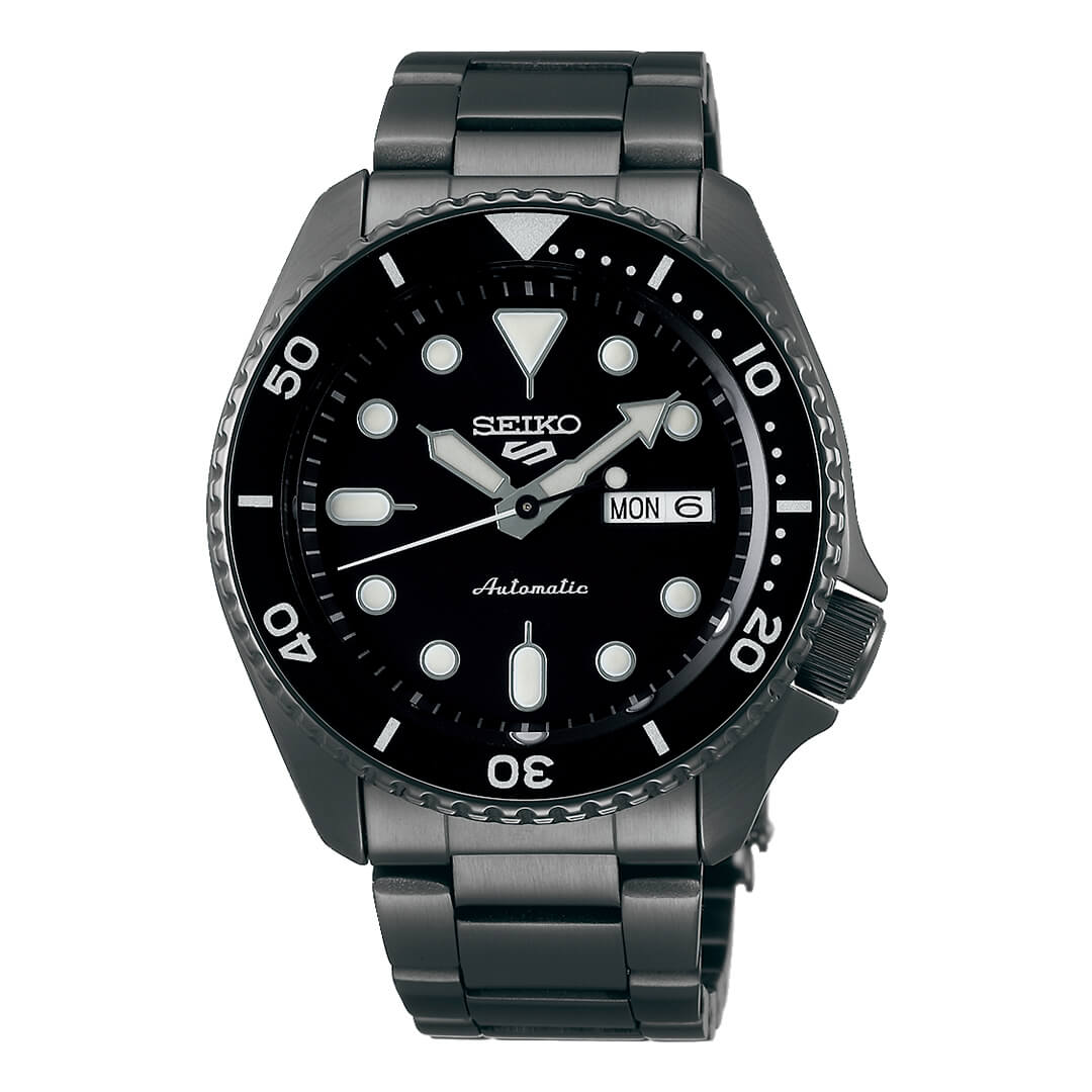 RELOJ SEIKO 5 SPORTS SRPD65 HOMBRE AUTOMÁTICO NEGRO - 1