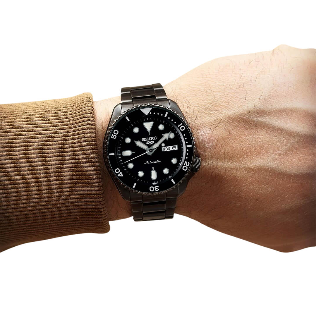 RELOJ SEIKO 5 SPORTS SRPD65 HOMBRE AUTOMÁTICO NEGRO - 4