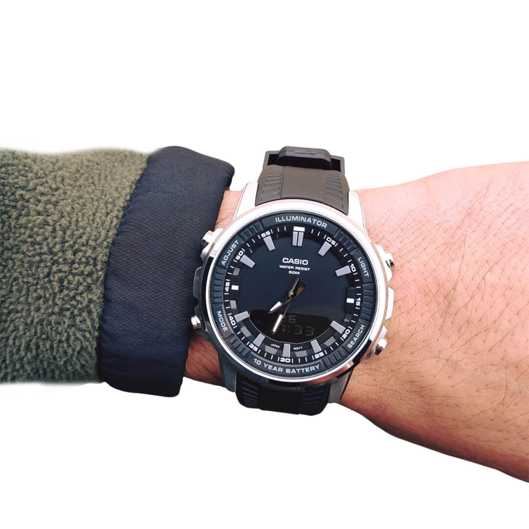 RELOJ CASIO AMW-880-1AVDF HOMBRE RESINA NEGRO - 3