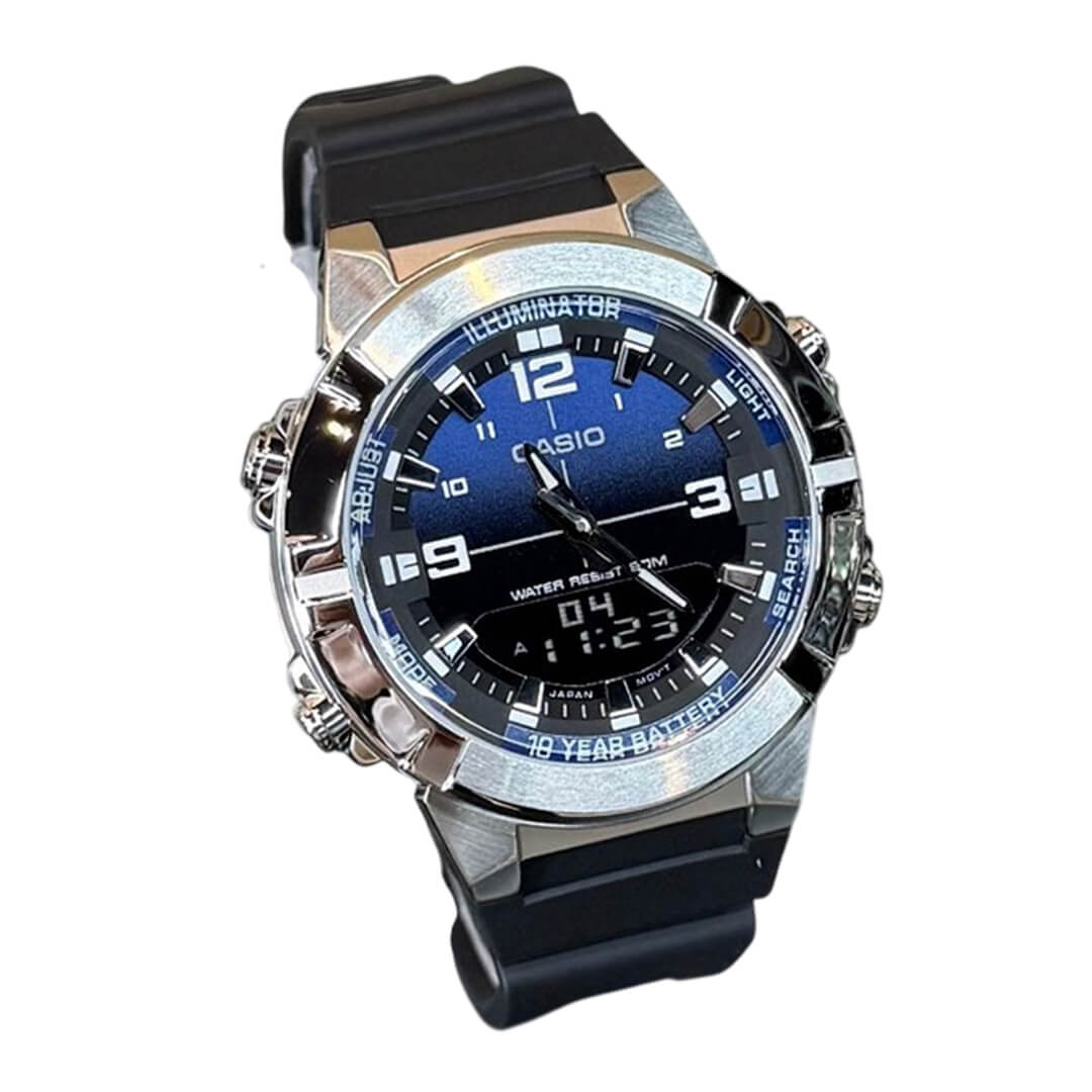 RELOJ CASIO AMW-870A-2AVDF HOMBRE RESINA NEGRO - 2
