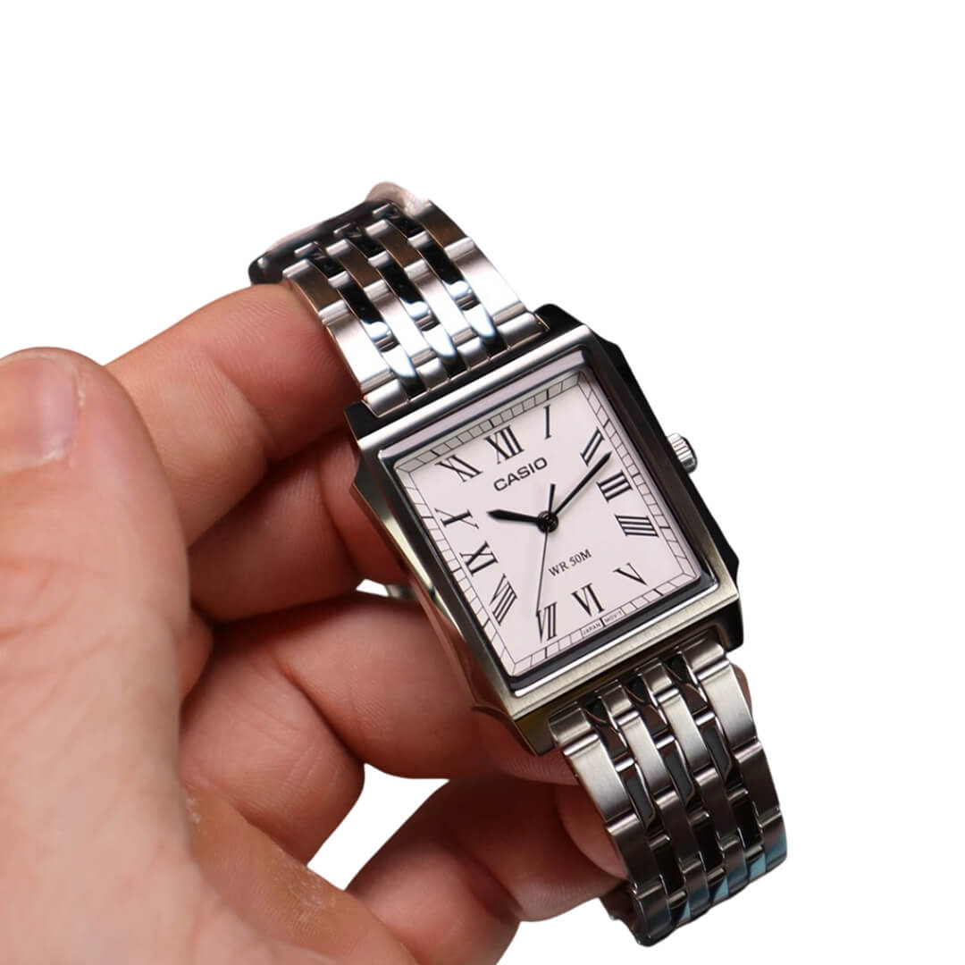 RELOJ CASIO MTP-B190D-7BVDF HOMBRE ACERO PLATEADO - 2