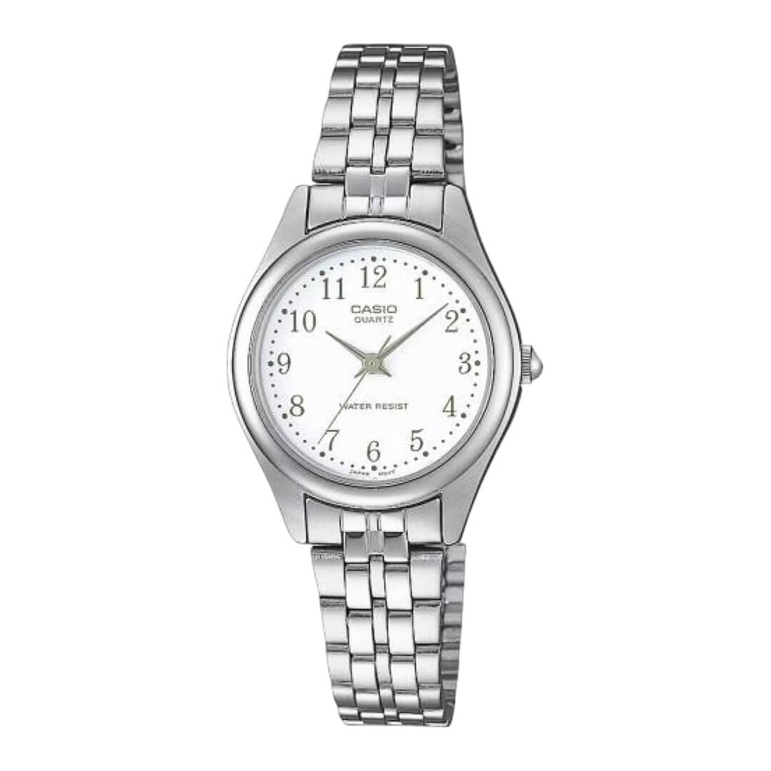 RELOJ CASIO LTP-1129A-7B MUJER ACERO PLATEADO - 1