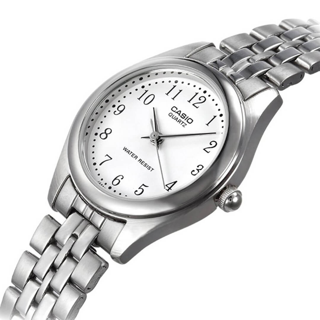 RELOJ CASIO LTP-1129A-7B MUJER ACERO PLATEADO - 2