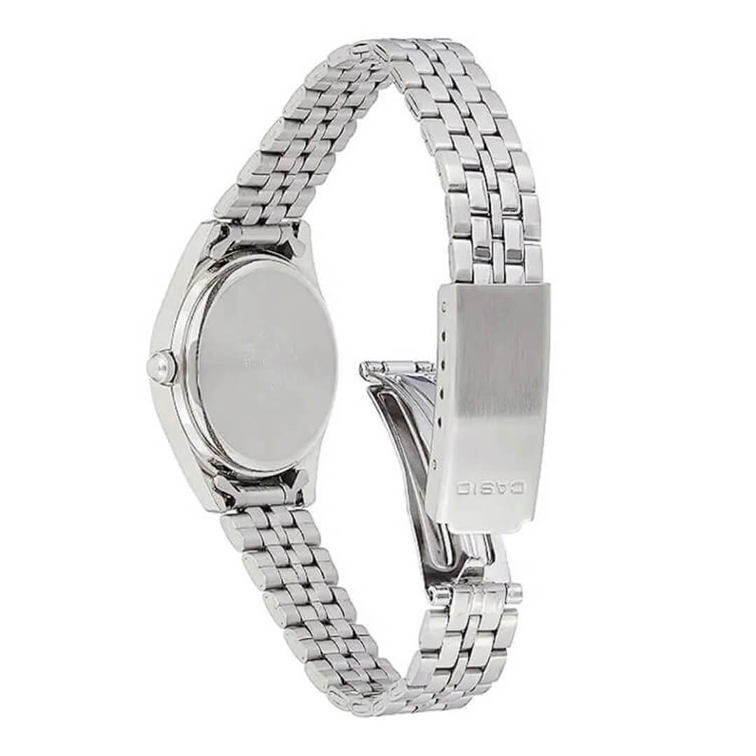 RELOJ CASIO LTP-1129A-7B MUJER ACERO PLATEADO - 4
