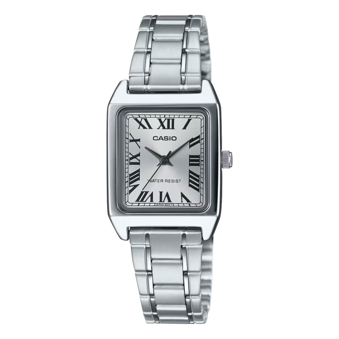 RELOJ CASIO LTP-V007D-7B MUJER ACERO PLATEADO - 1