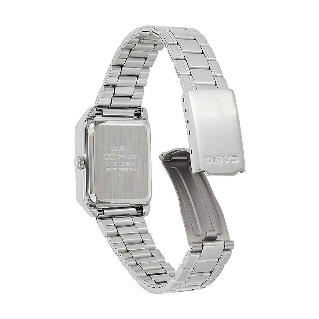 RELOJ CASIO LTP-V007D-7B MUJER ACERO PLATEADO - 3