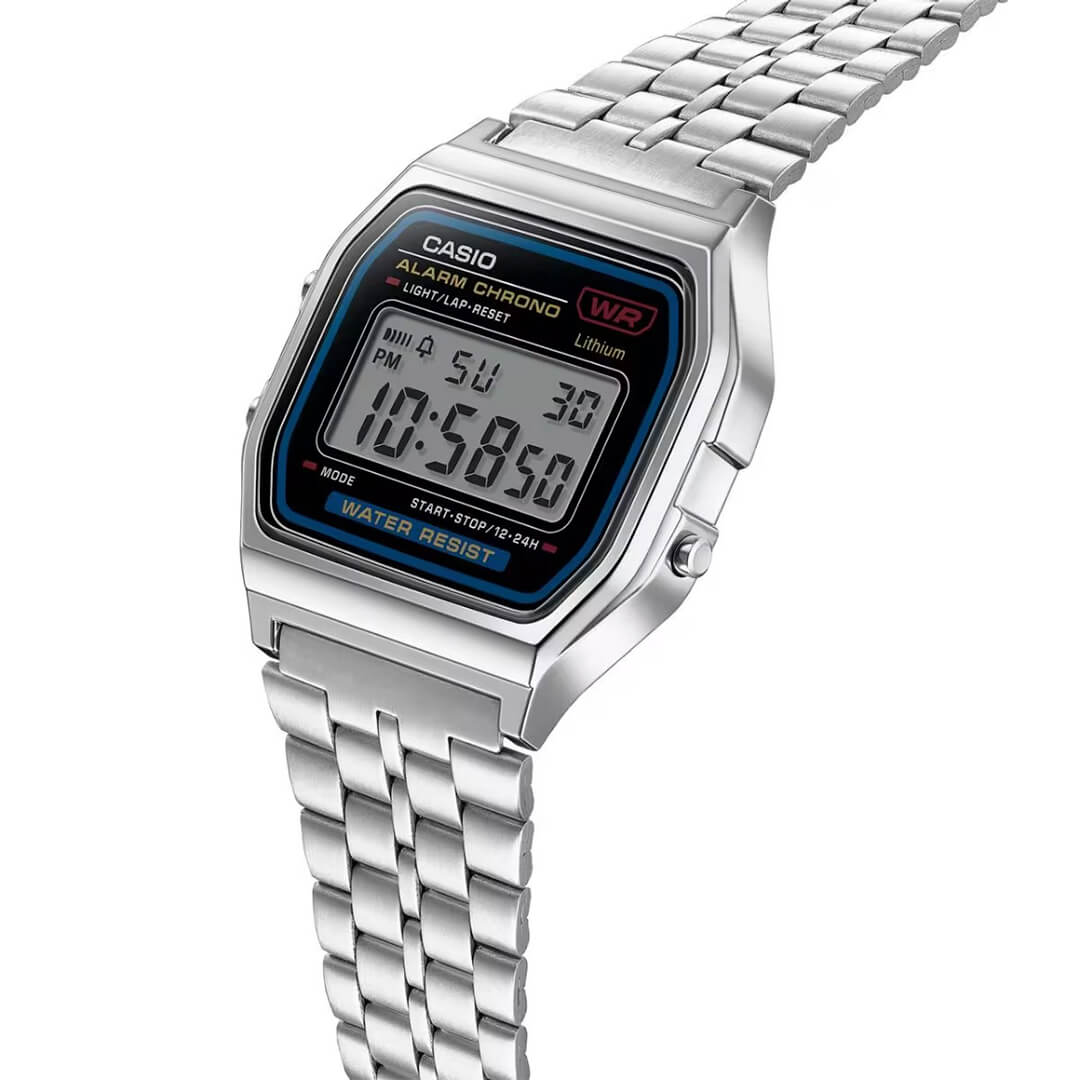 RELOJ CASIO A159WA-N1DF HOMBRE ACERO PLATEADO - 2