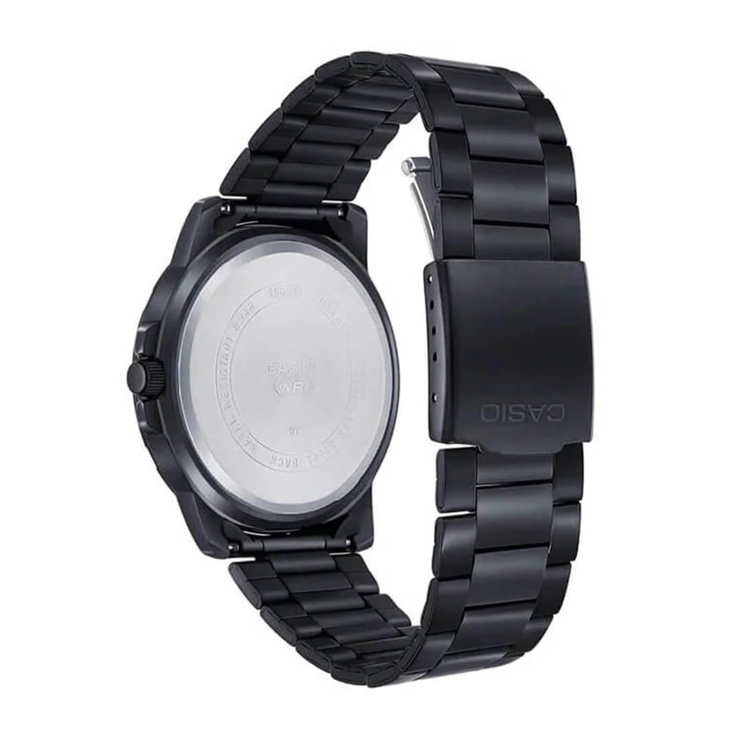 RELOJ CASIO MTP-VD01B-1BVUDF HOMBRE ACERO NEGRO - 4