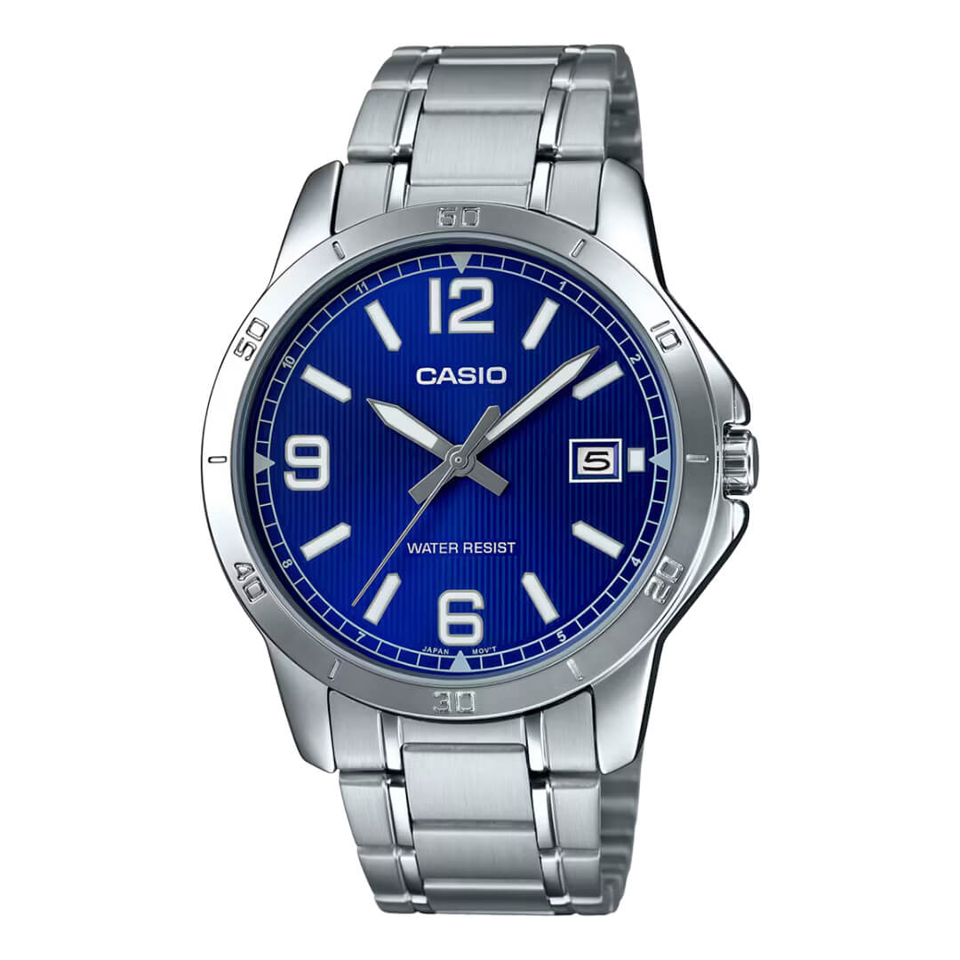 RELOJ CASIO MTP-V004D-2BUDF HOMBRE ACERO PLATEADO - 1