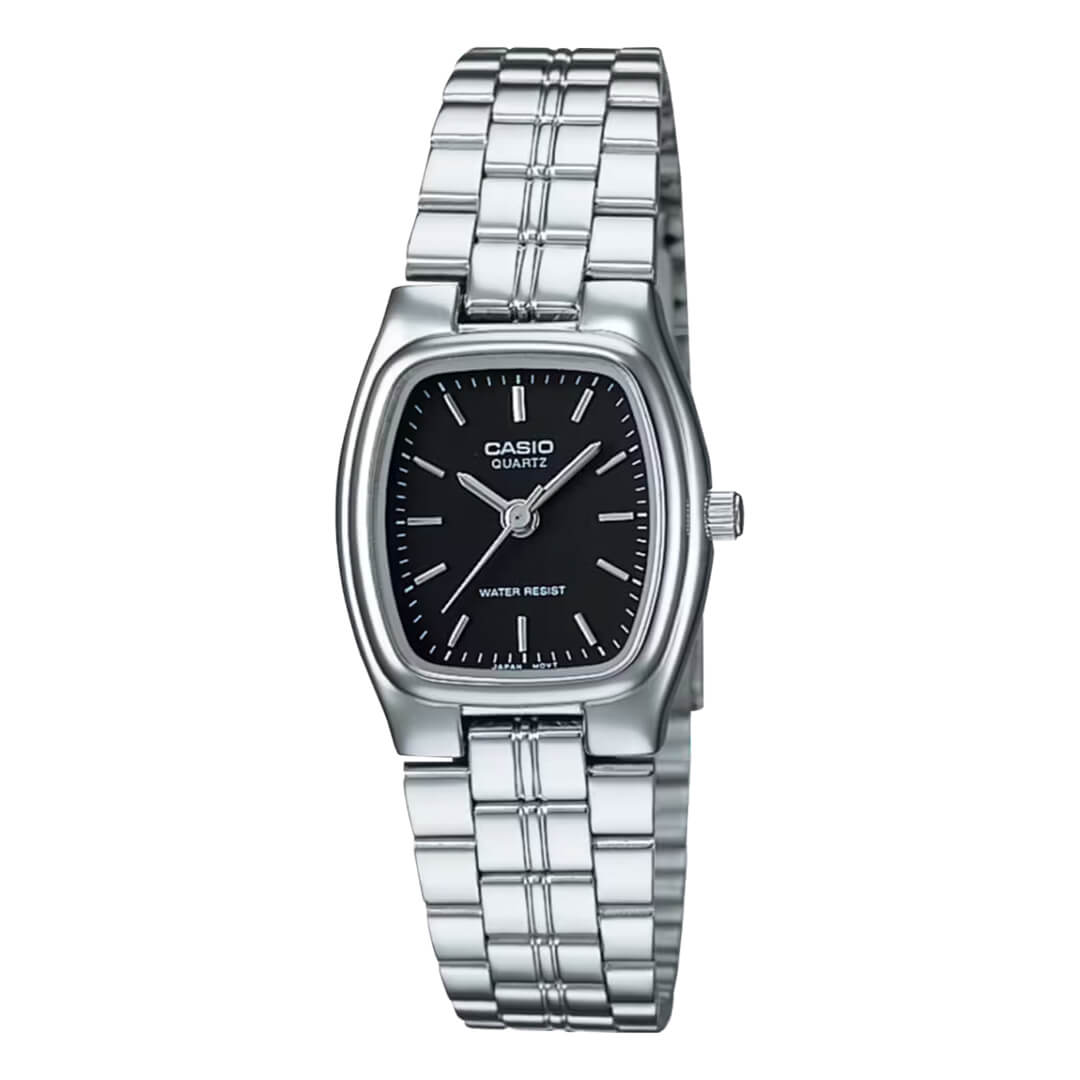 RELOJ CASIO LTP-1169D-1A MUJER ACERO PLATEADO - 1