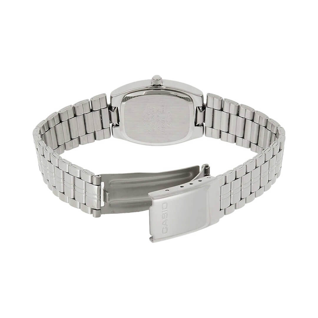 RELOJ CASIO LTP-1169D-1A MUJER ACERO PLATEADO - 4