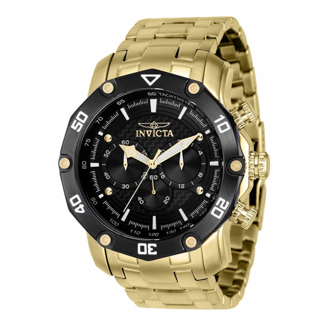 RELOJ INVICTA PRO DIVER 37725 HOMBRE ACERO DORADO - 1