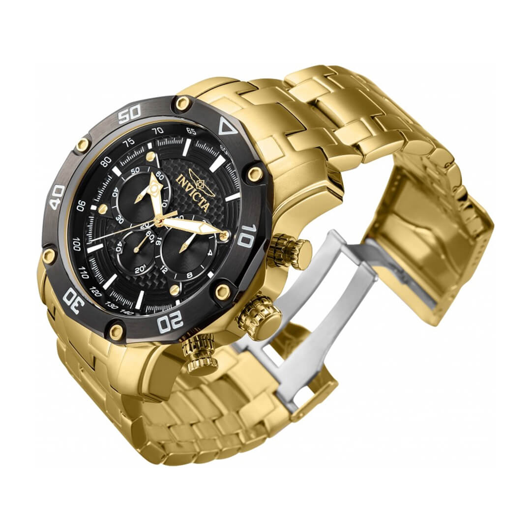RELOJ INVICTA PRO DIVER 37725 HOMBRE ACERO DORADO - 3