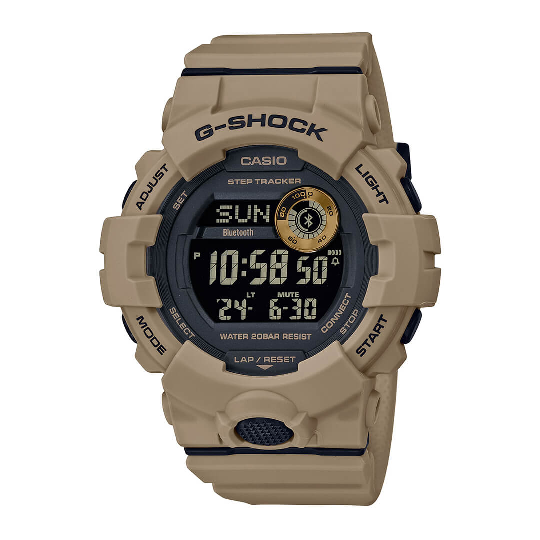 RELOJ G SHOCK GBD-800UC-5 RESINA BEIGE HOMBRE - 1