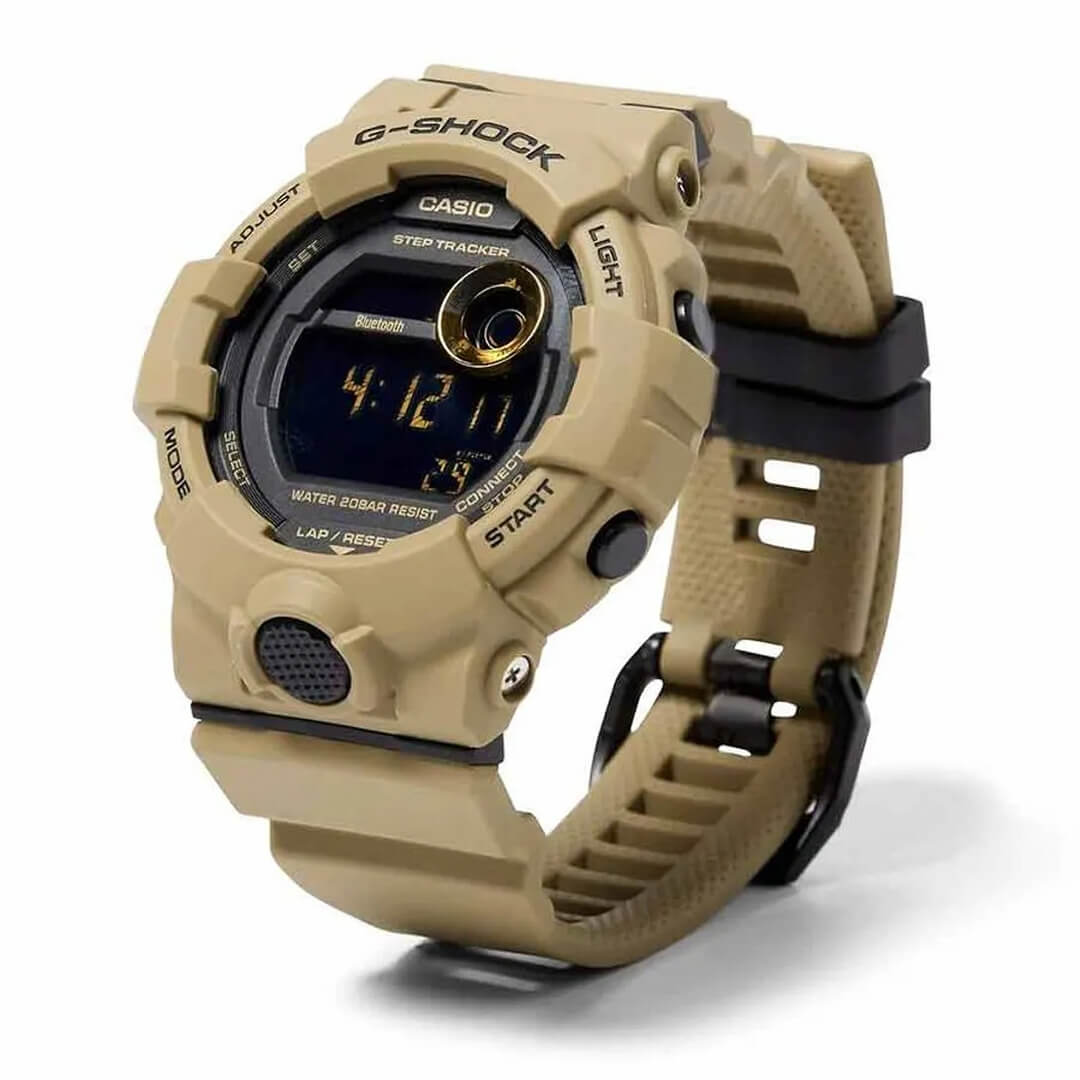RELOJ G SHOCK GBD-800UC-5 RESINA BEIGE HOMBRE - 2