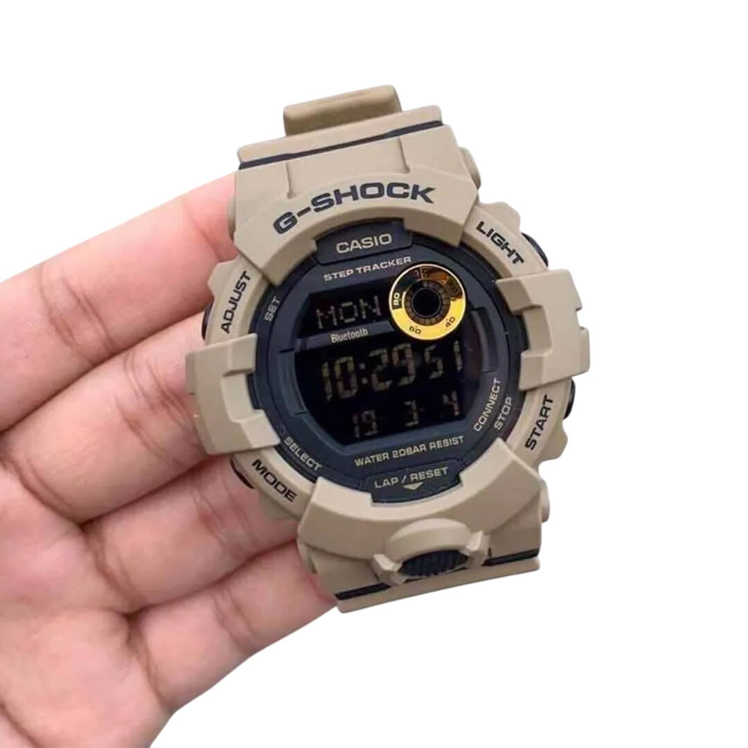 RELOJ G SHOCK GBD-800UC-5 RESINA BEIGE HOMBRE - 4