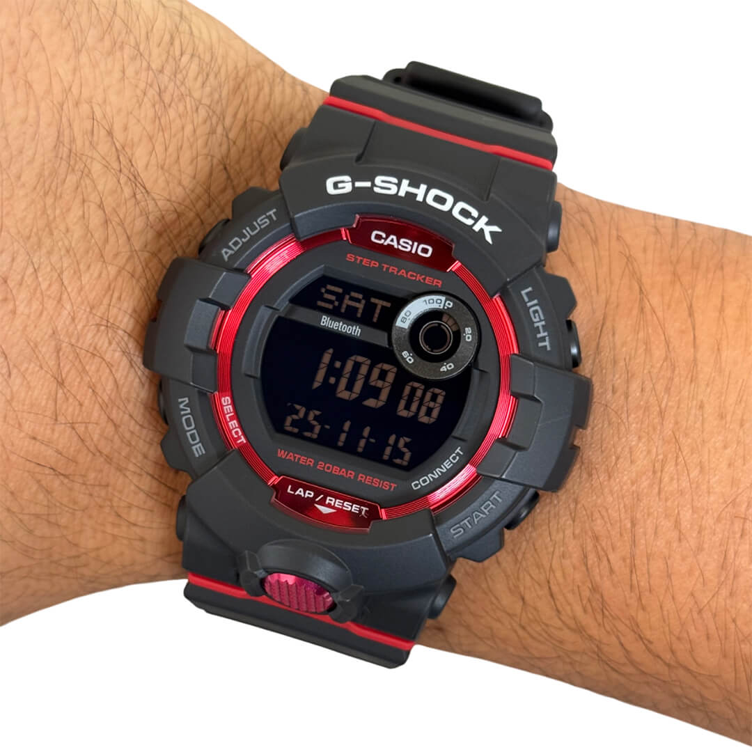 RELOJ G-SHOCK GBD-800-1 HOMBRE RESINA NEGRO - 4