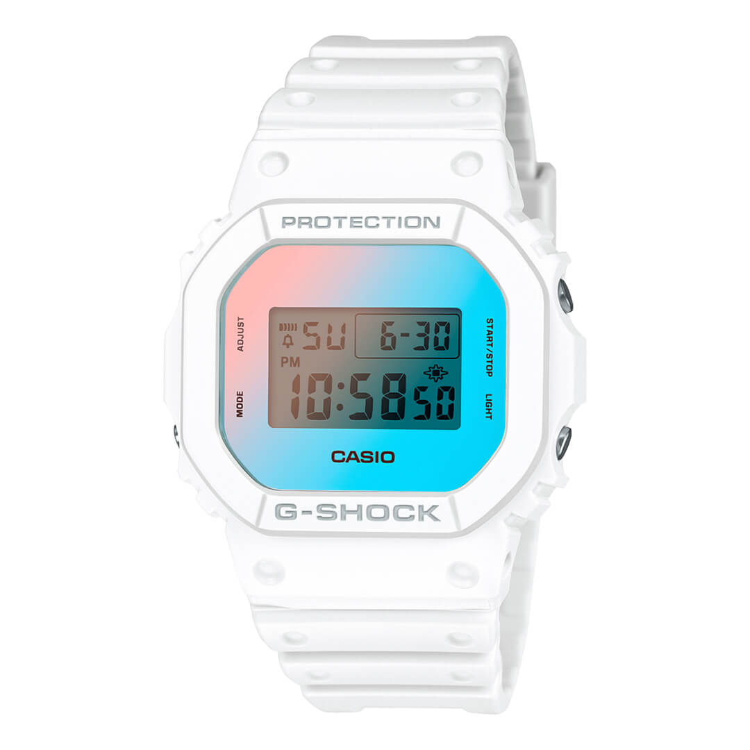 RELOJ G-SHOCK DW-5600TL-7 HOMBRE BLUETOOTH BLANCO - 1
