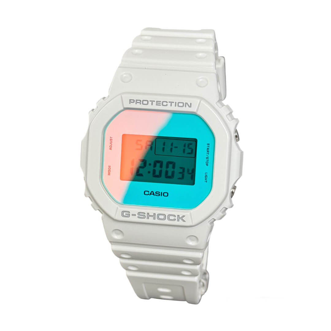 RELOJ G-SHOCK DW-5600TL-7 HOMBRE BLUETOOTH BLANCO - 3