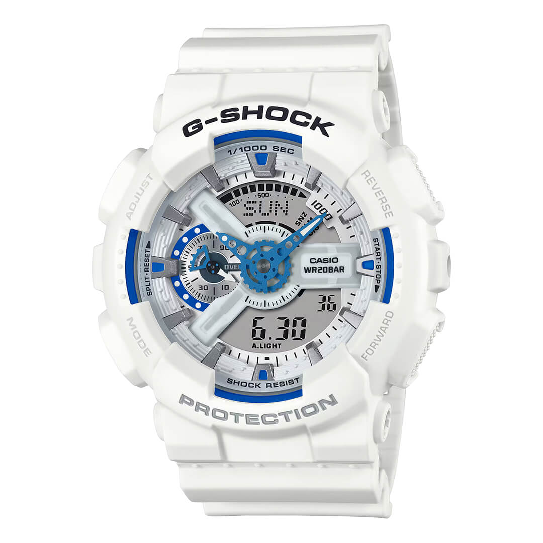 RELOJ G-SHOCK GA-110HDS-7A HOMBRE RESINA BLANCO - 1