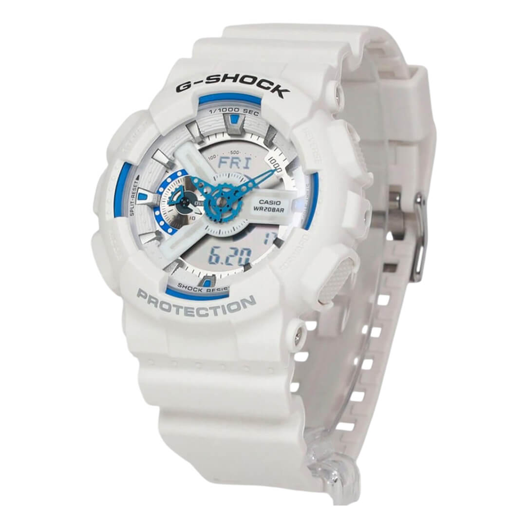 RELOJ G-SHOCK GA-110HDS-7A HOMBRE RESINA BLANCO - 2