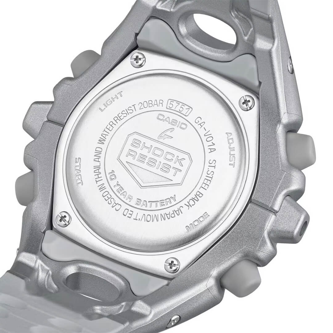 RELOJ G-SHOCK GA-V01A-8A HOMBRE RESINA GRIS - 5