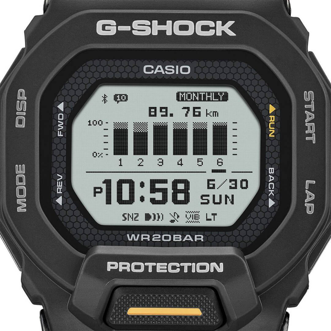 RELOJ G-SHOCK GBD-200-1A1 HOMBRE BLUETOOTH NEGRO - 2