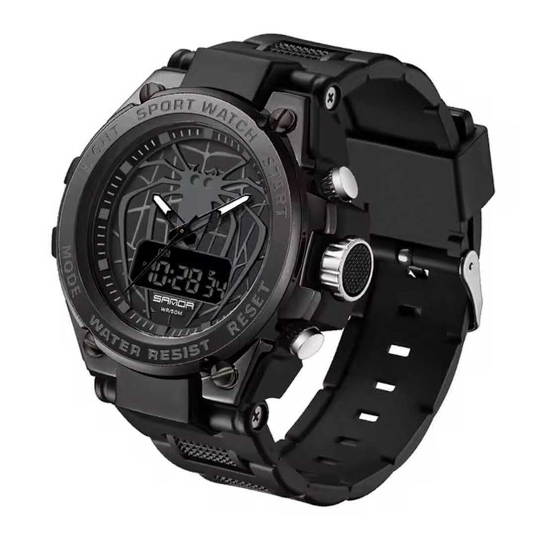 RELOJ SANDA SPIDER SAN-13 HOMBRE DEPORTIVO NEGRO - 3