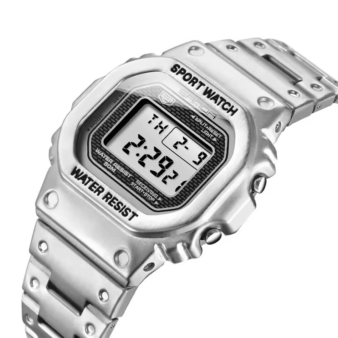 RELOJ SANDA SAN-26 HOMBRE ACERO PLATEADO - 2