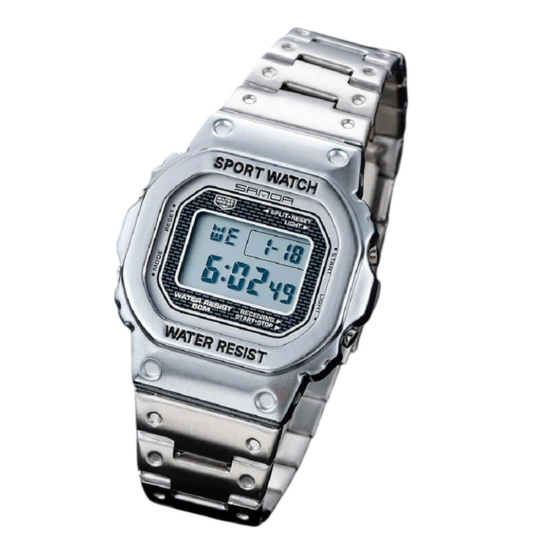 RELOJ SANDA SAN-26 HOMBRE ACERO PLATEADO - 3