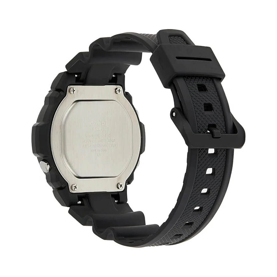 RELOJ CASIO W-219H-1A HOMBRE RESINA NEGRO - 4