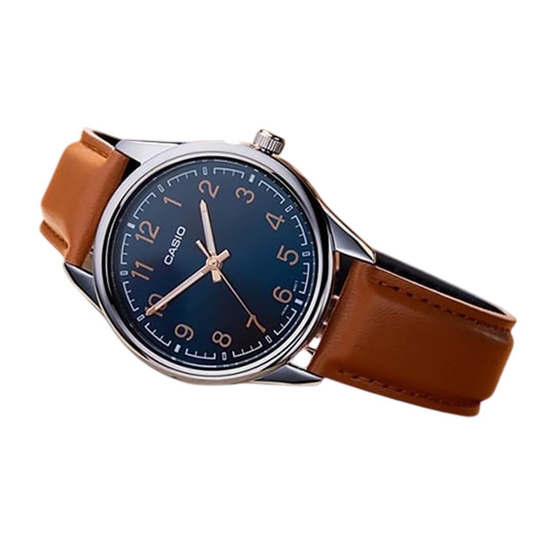 RELOJ CASIO MTP-V005L-2B4 HOMBRE CUERO MARRÓN - 2