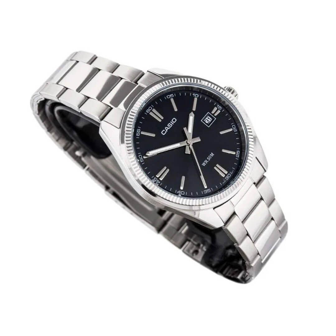 RELOJ CASIO MTP-1302D-1A1 HOMBRE ACERO PLATEADO - 2