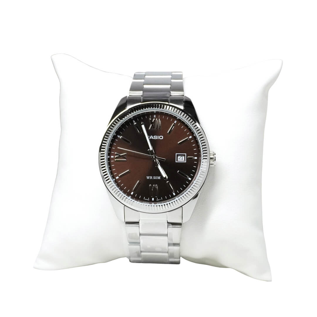 RELOJ CASIO MTP-1302DD-5AV HOMBRE ACERO PLATEADO - 4