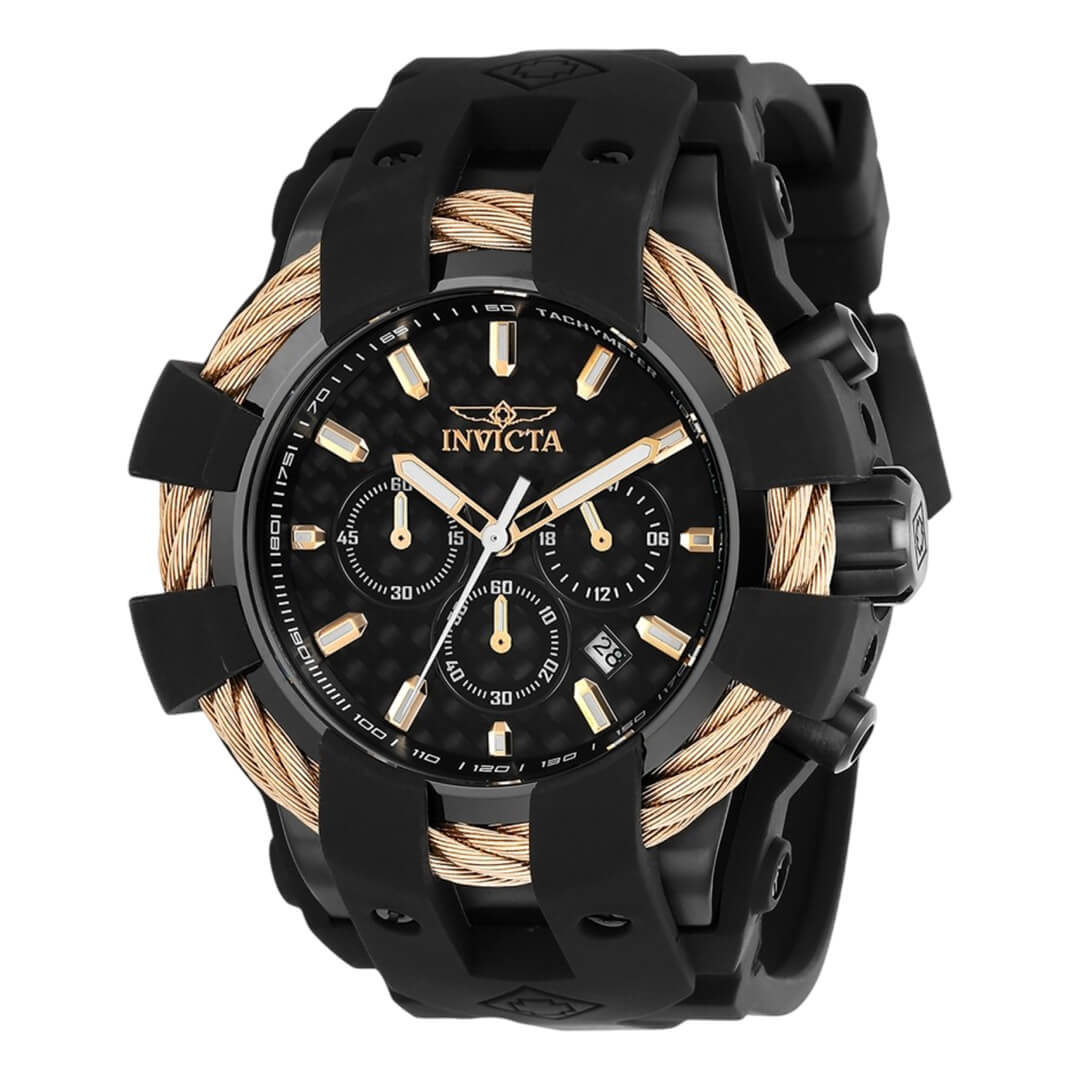 RELOJ INVICTA BOLT 23867 HOMBRE SILICONA NEGRO - 1