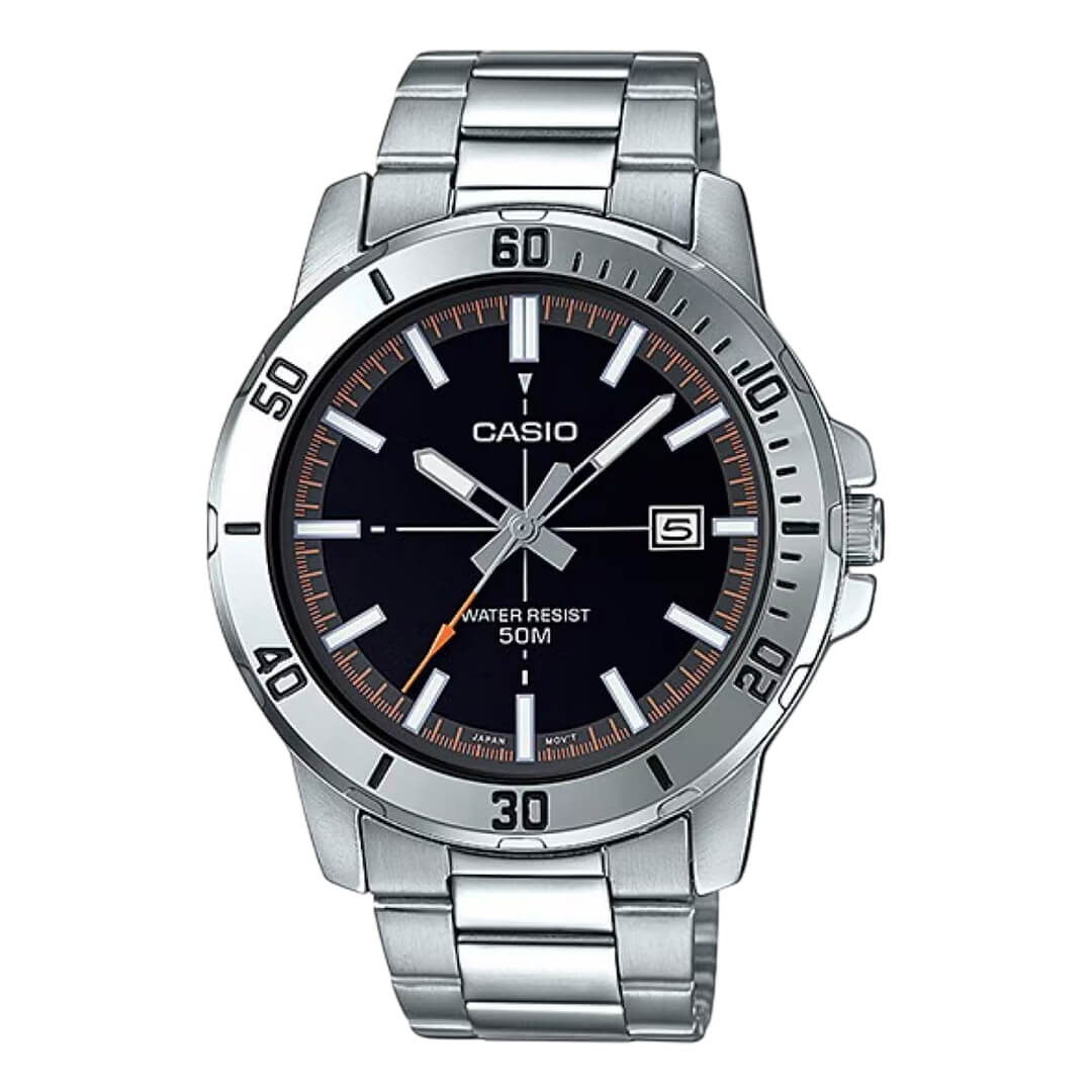 RELOJ CASIO MTP-VD01D-1E2V HOMBRE ACERO PLATEADO - 1